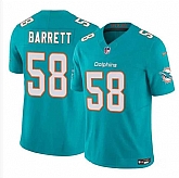 Men & Women & Youth Miami Dolphins #58 Shaquil Barrett Aqua 2023 F.U.S.E Vapor Limited Football Stitched Jersey,baseball caps,new era cap wholesale,wholesale hats